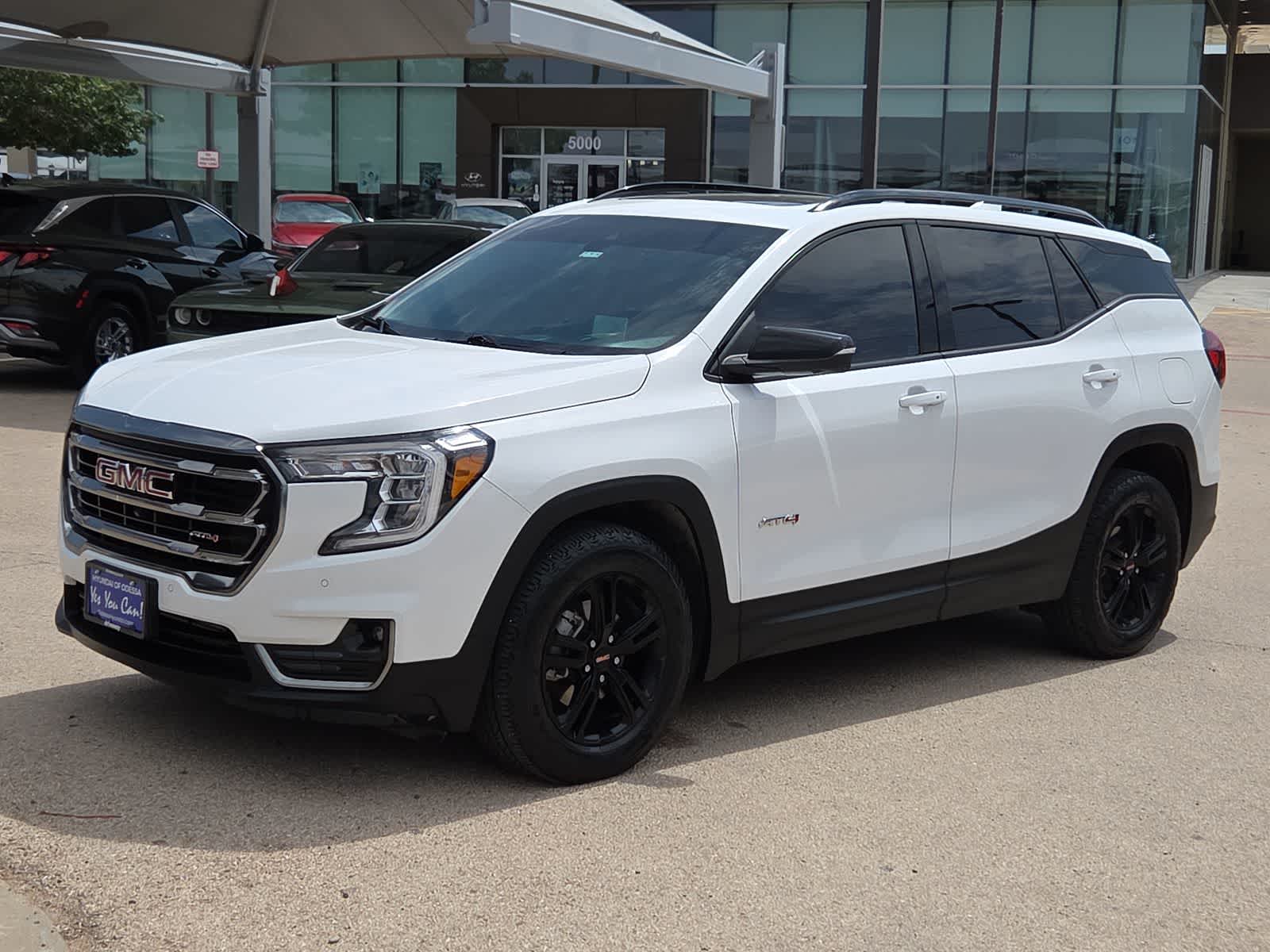 2022 GMC Terrain — interior view