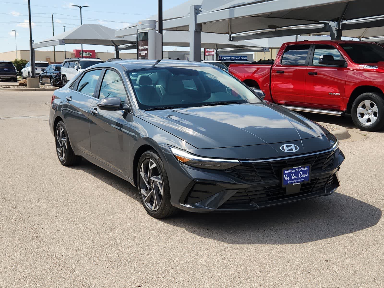 2025 Hyundai ELANTRA — side profile view