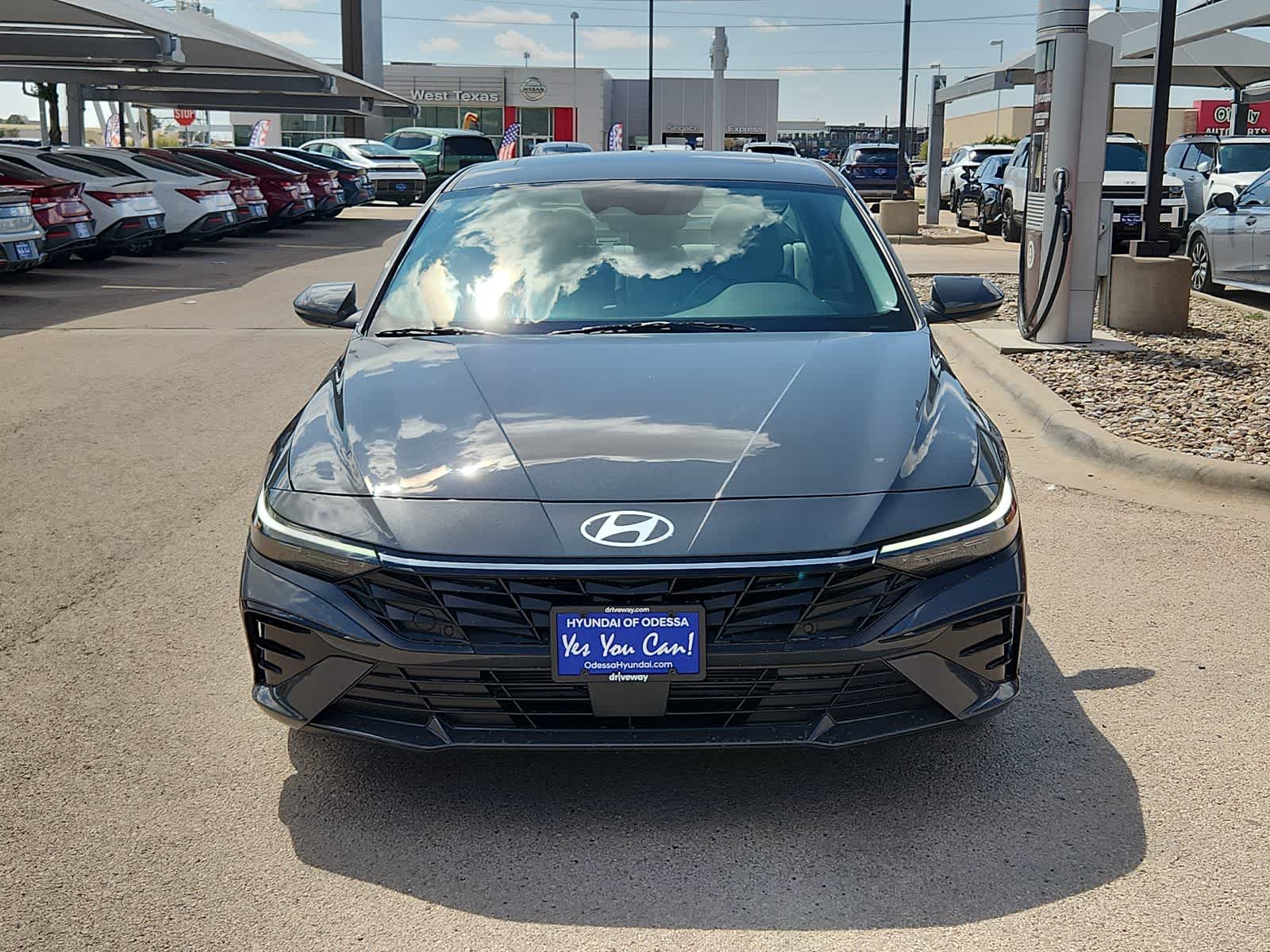 2025 Hyundai ELANTRA — rear three-quarter view