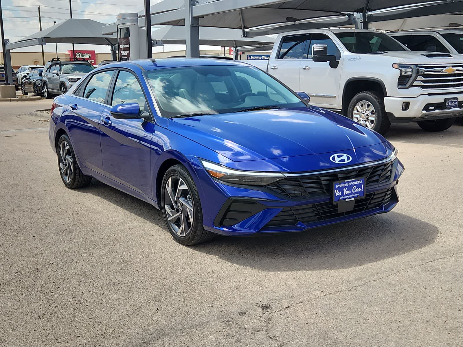2025 Hyundai ELANTRA — side profile view